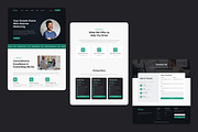 Risau - Marketing Website Template, an UI Kit Template by Kmg Design (Thumbnail 2 of 2)
