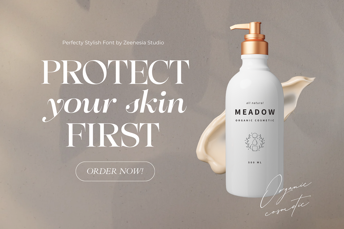 Perfectly Stylish, a Serif Font by zeenesia (Photo 10 of 18)