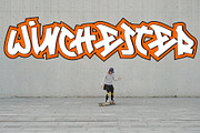 Locked Monster - Graffiti Font, a Blackletter Font by asfgraphics (Thumbnail 6 of 6)