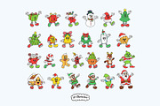 Christmas Cartoon Curiosities, an Illustration by The Isian (Thumbnail 3 of 29)