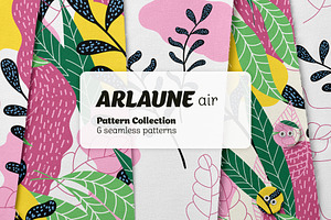 Abstract Botanical Scandinavian Set