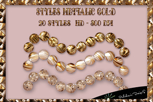 STYLES METTALIC GOLD