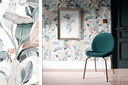 Fantasy Pattern with tropical leaves, a Pattern Graphic by Lisima (Thumbnail 6 of 12)