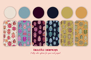 Beetle Meadow Prints & Patterns, a Pattern Graphic by GND ART STUDIO (Thumbnail 2 of 8)