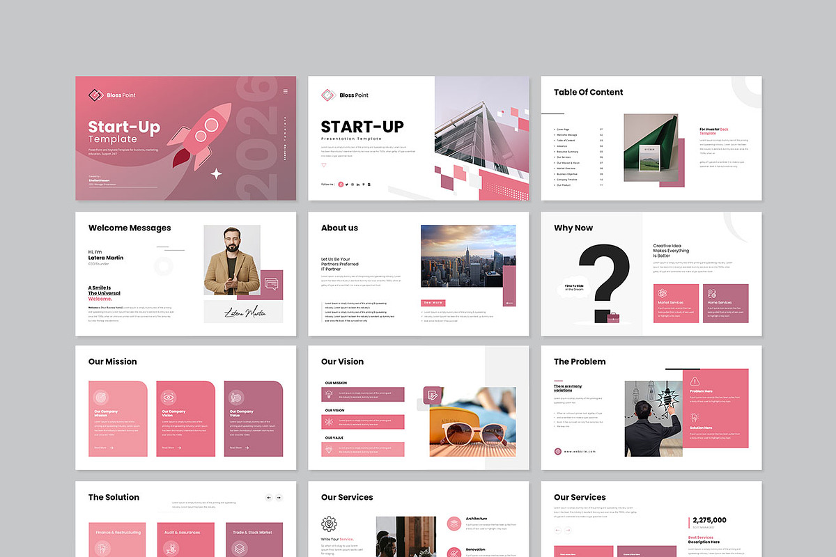Start-Up Presentation Template, a Presentation Template by GenerousArt (Photo 7 of 8)