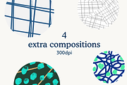 24 Abstract Patterns, a Pattern Graphic by Craftrick (Thumbnail 6 of 9)