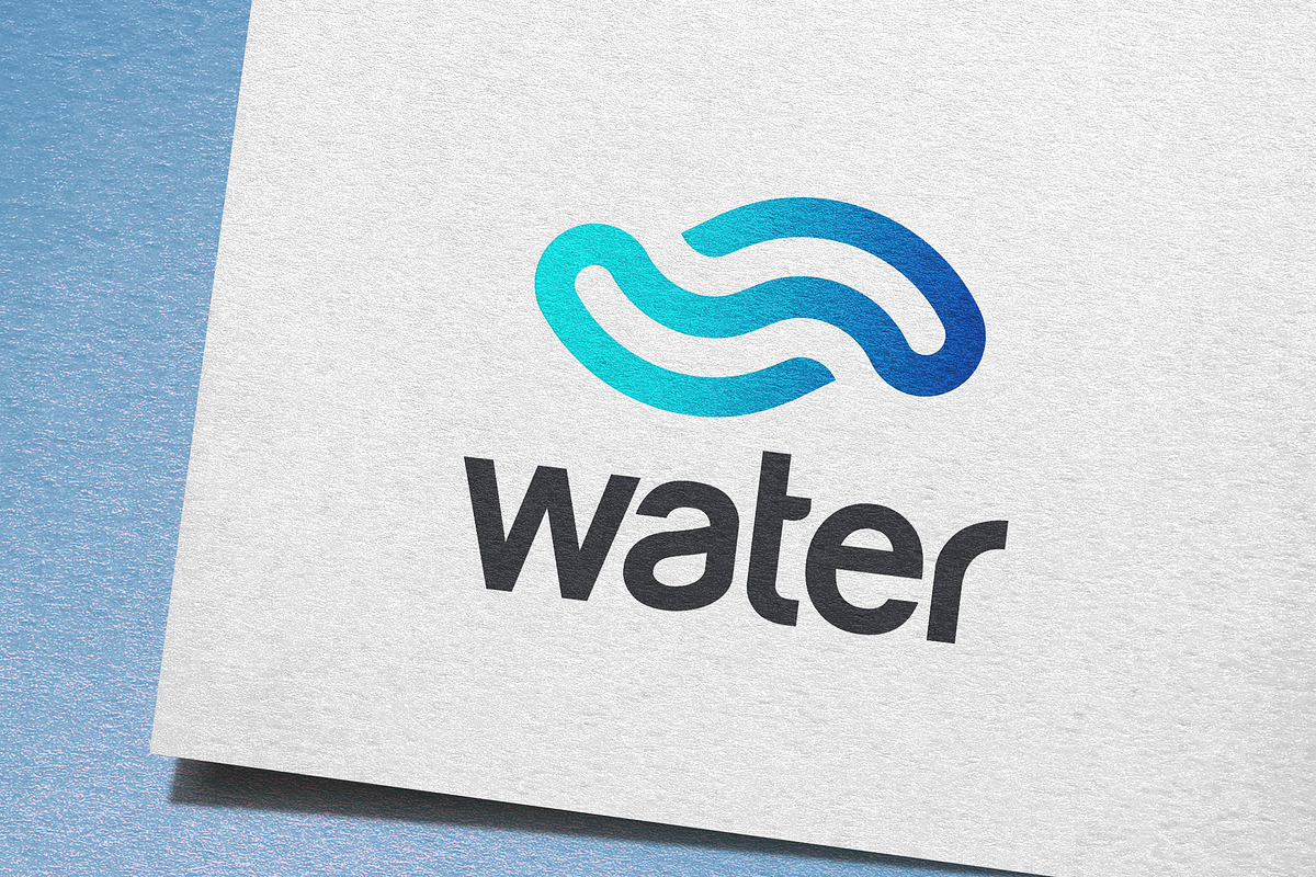 Water Logo, a Branding & Logo Template by IKarGraphics (Photo 1 of 3)