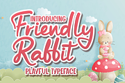 Friendly Rabbit - Playful Typeface, a Font by Dumadistyle (Thumbnail 1 of 9)