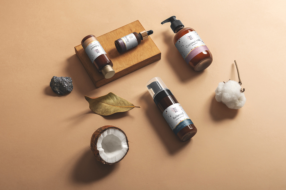 Natura – Cosmetics Mockups, a Cups & Container Mockup by Mockup Cloud (Photo 2 of 19)
