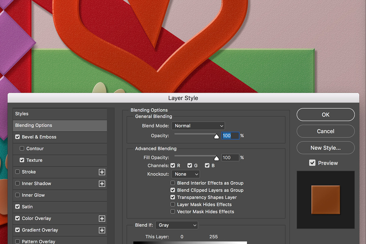 paper cutout PSD tip preview 4