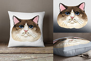 Breeds of cats - watercolor. Part 1, an Animal Illustration by KatBranchArt (Thumbnail 4 of 5)