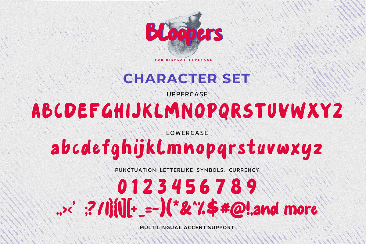 Bloopers - Fun Display Typeface, a Font by Gassstype (Photo 6 of 8)