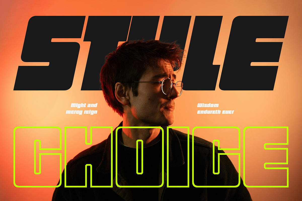 CS Beyond – Bold Font, a Sans Serif Font by Craft Supply Co. (Photo 3 of 8)