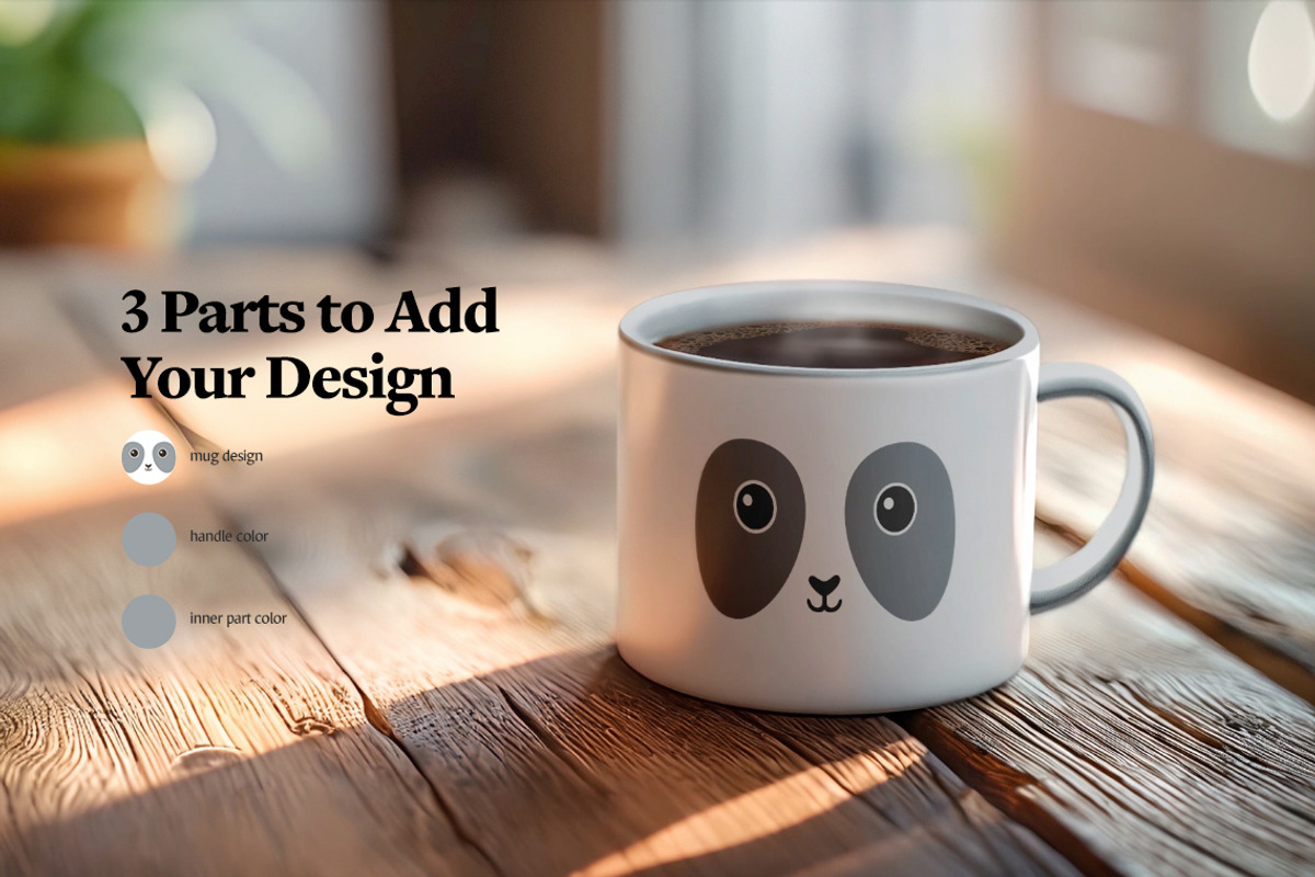 4 Mug Video Mockups, a Cups & Container Mockup by rebrandy (Photo 8 of 14)