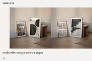 5x7 Two Frame Poster Mockup, a Household Mockup by mockupize (Thumbnail 6 of 7)
