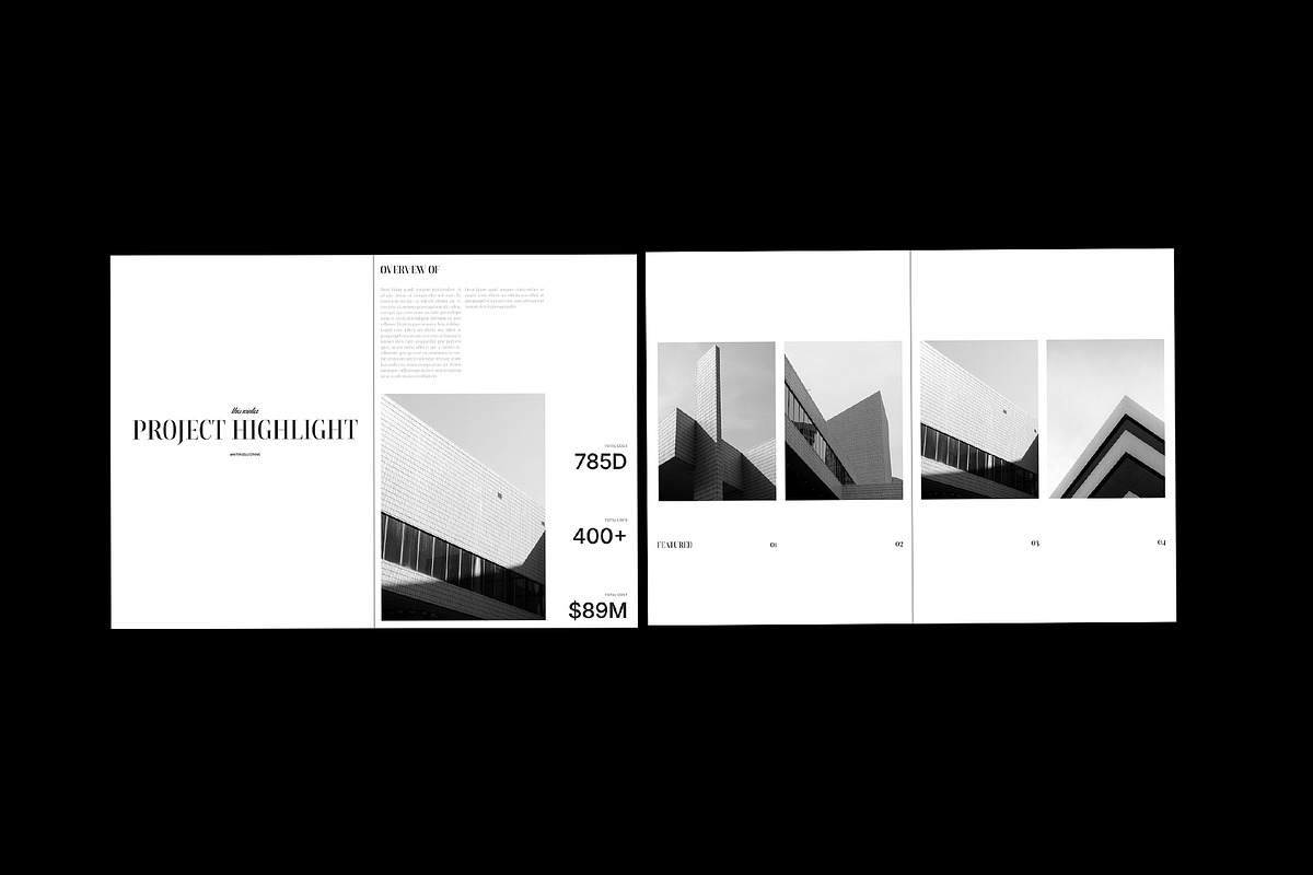 Architecture Portfolio Book, a Brochure Template by Devators (Photo 3 of 7)