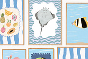 Nursery Wall Art Prints Bundle, a Background Graphic by Artemsky (Thumbnail 5 of 19)