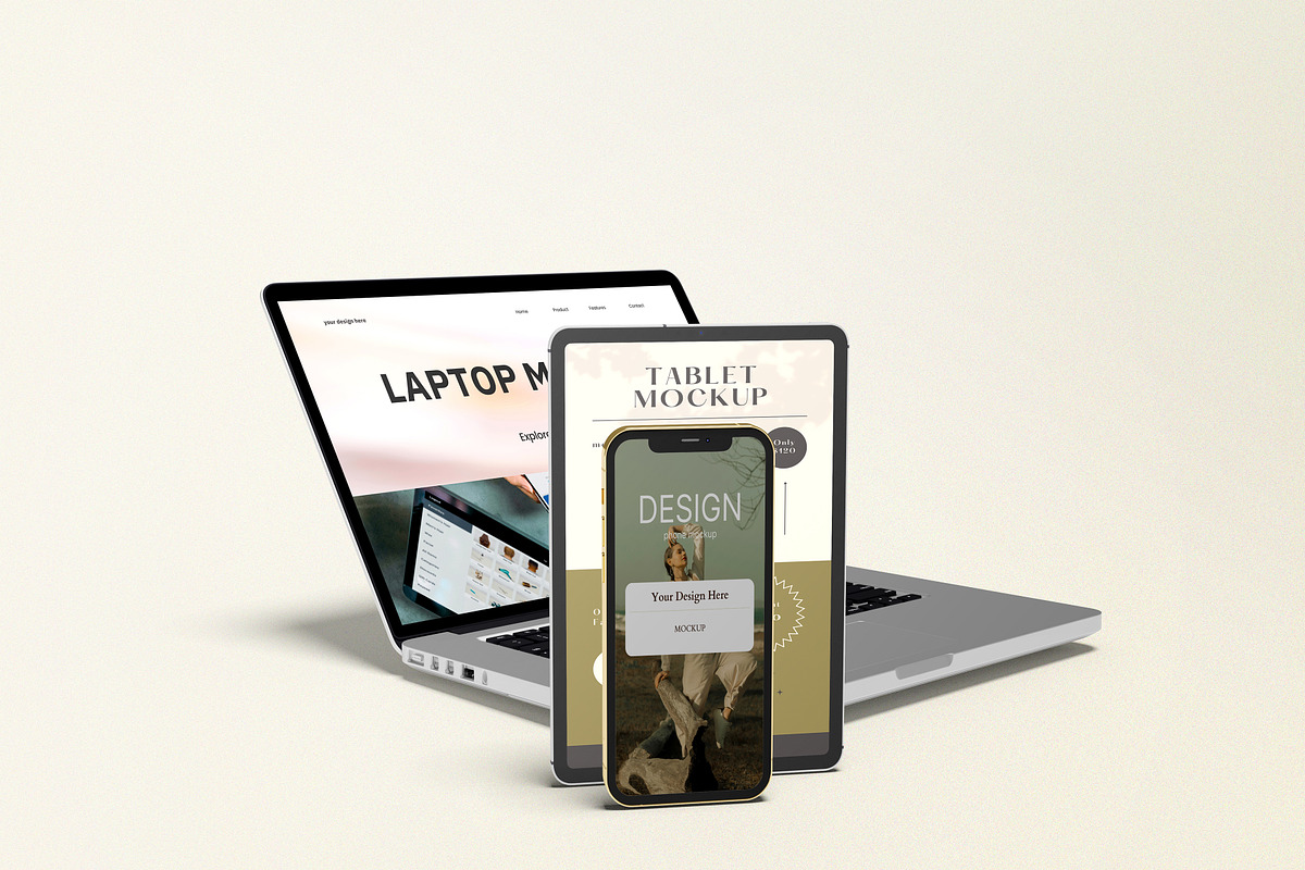 Multi Devices Responsive Mockup, an iPad Mockup by 2M GRAPHICS DESIGN (Photo 5 of 5)
