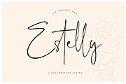 Estelly Stylish Signature Business, a Script Font by Creatype Studio (Thumbnail 1 of 5)