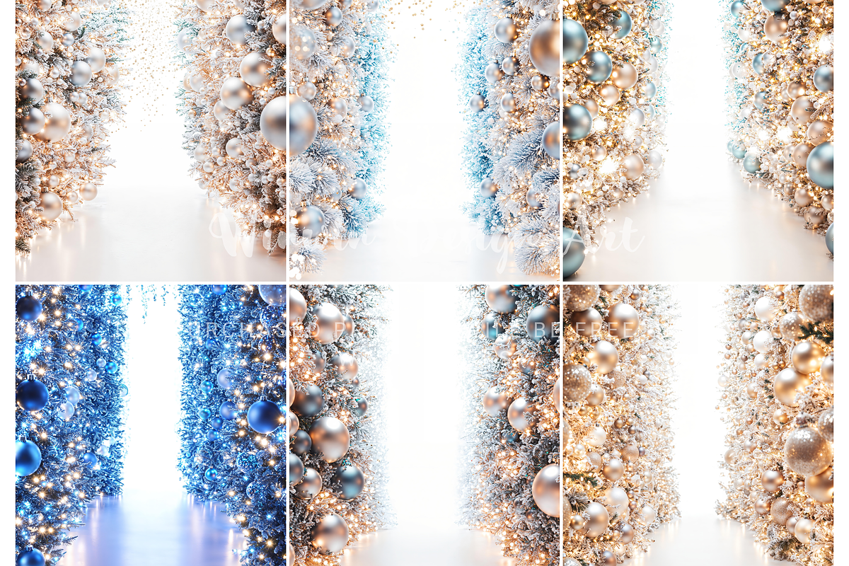 Christmas Ornaments Backlit Backdrop, a Background Photo by Winwin Design Art (Photo 7 of 9)