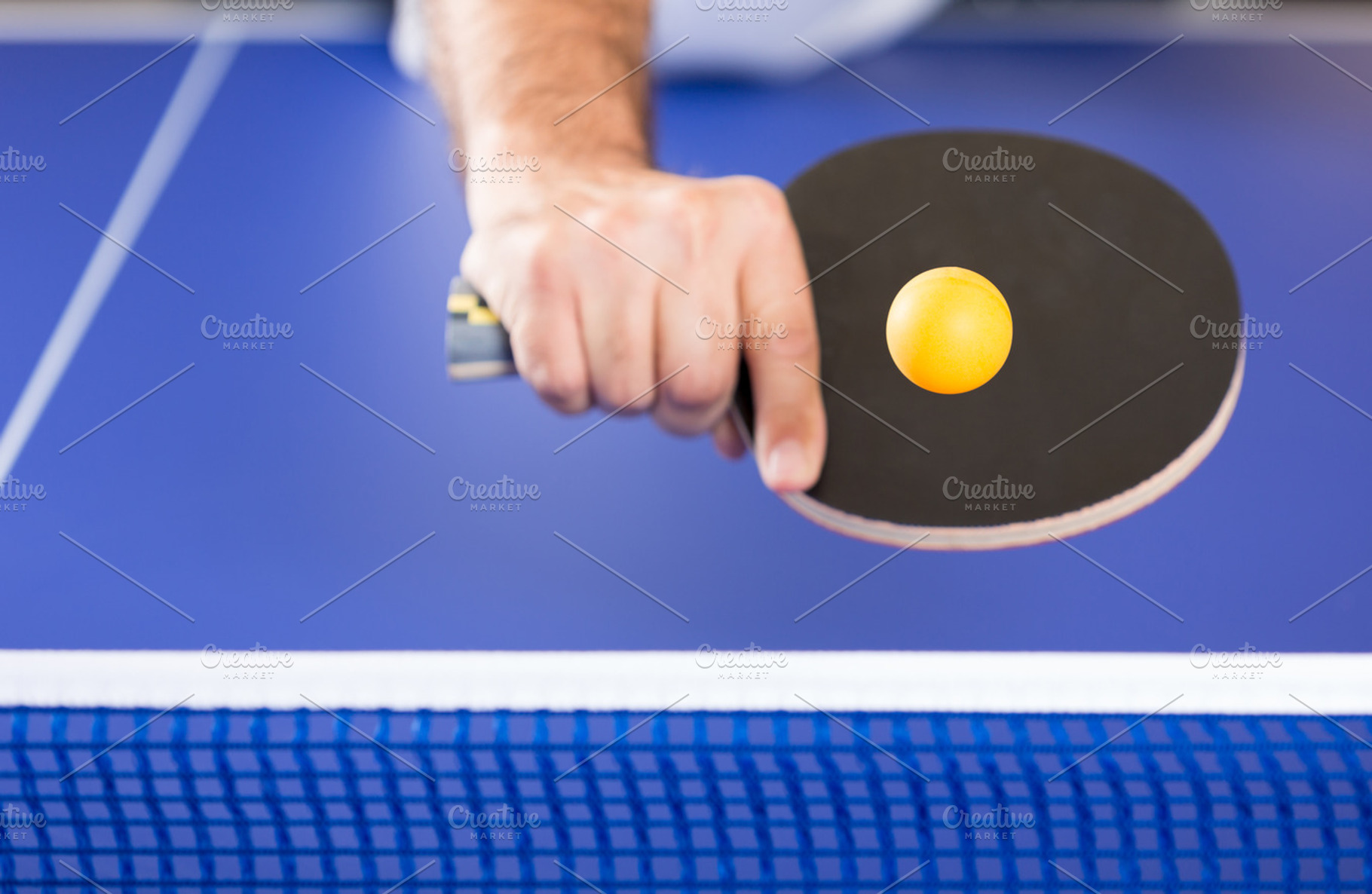 Ping pong player stock photo containing ping pong and game, a Sports & Recreation Photo by 135pixels