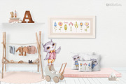 Owl clipart watercolor illustrations, an Animal Illustration by UlitkaStudio (Thumbnail 6 of 8)