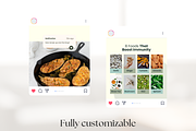 Nutrition Post Template Set I Canva, a Social Media Template by The Social Stuff (Thumbnail 8 of 12)