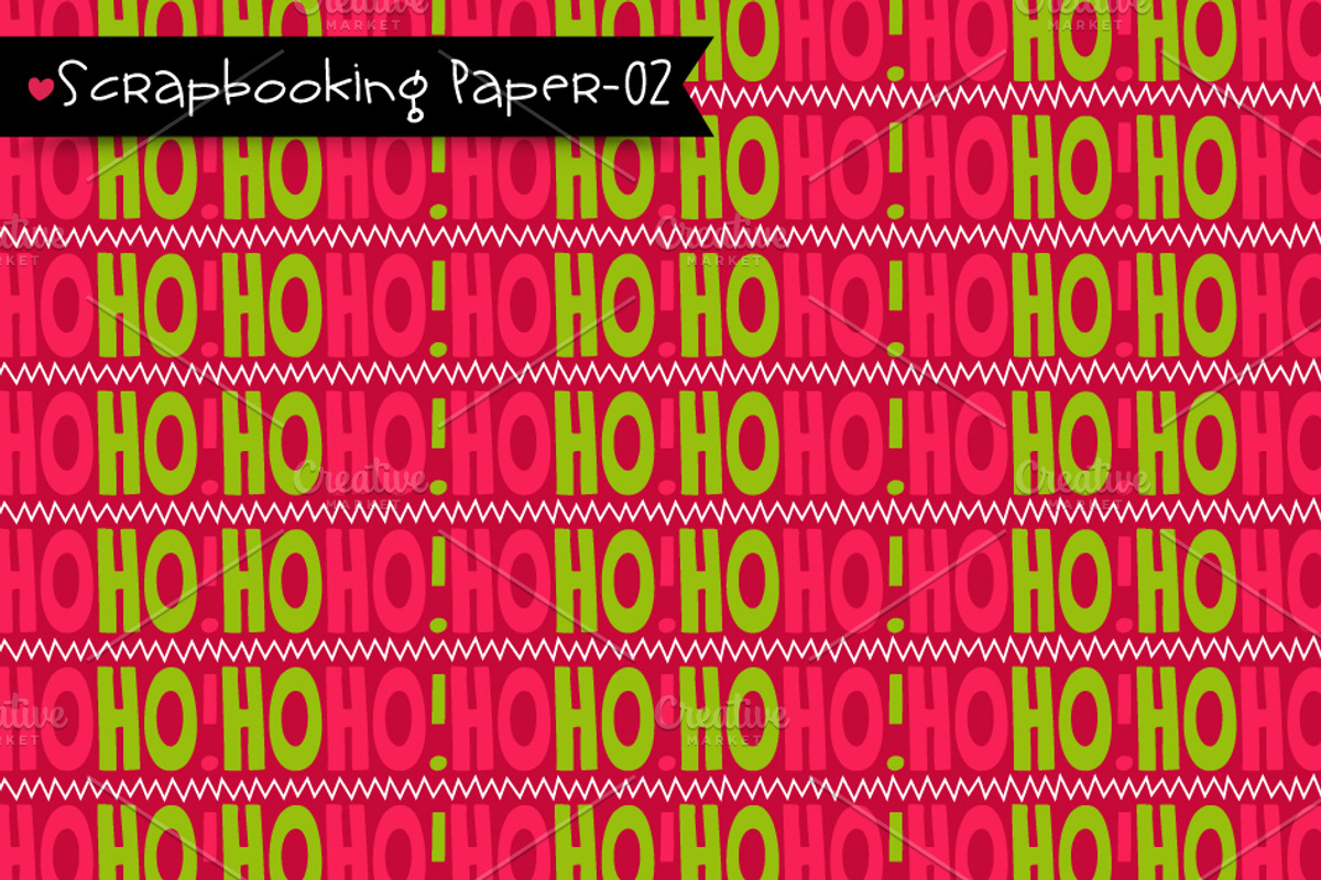 Pack Santa Claus, a Texture Illustration by himoki (Photo 4 of 5)
