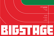 Bigstage - Sport Bold Condensed Font