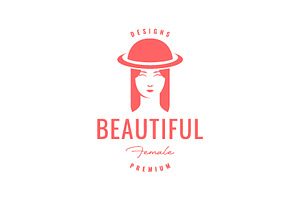 Face Beauty Women Feminine Logo