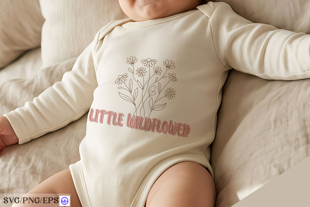 Baby & Kids Wildflower SVG PNG, an Object Graphic by mh_arif (Photo 2 of 3)