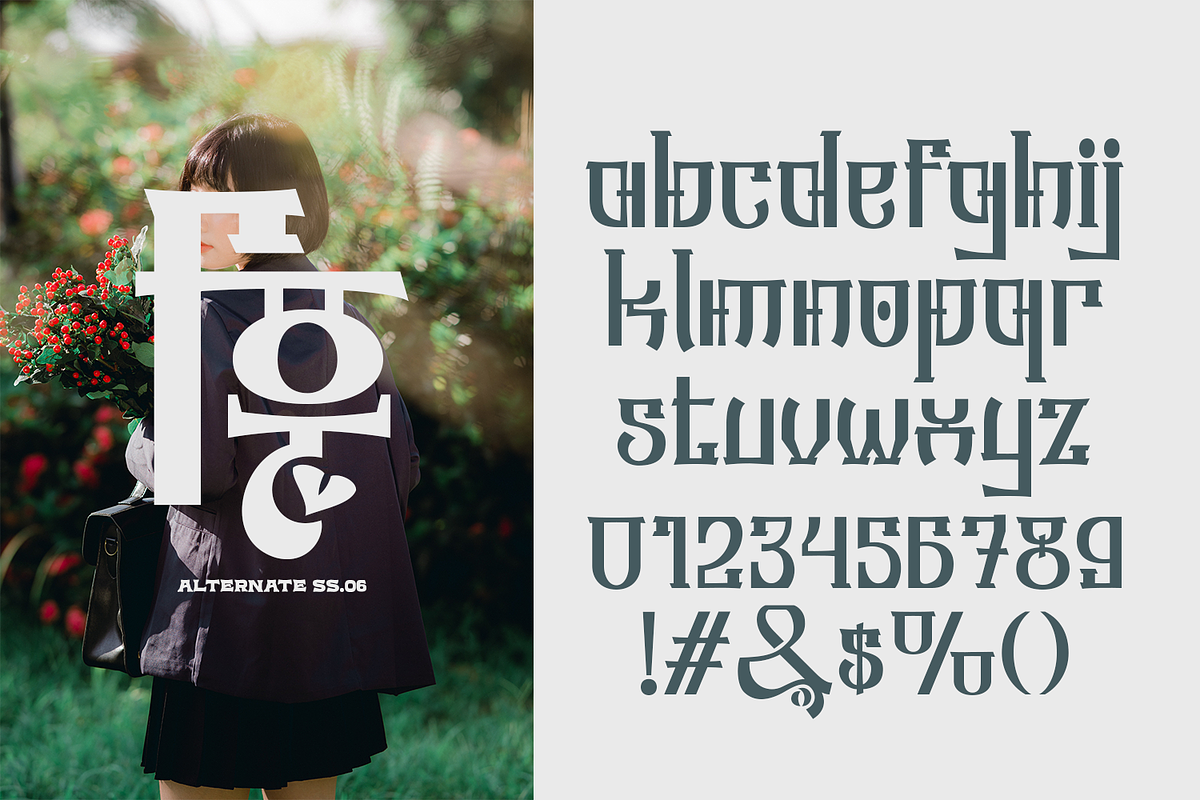 Chaeyuna - Modern Korea Font, a Sans Serif Font by madeDeduk (Photo 4 of 10)