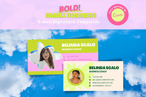 E-mail Signature Templates, an Email Template by Hell Yeah Designs