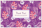 Pink Tropics patterns., a Pattern Graphic by Dinkoobraz (Thumbnail 9 of 9)