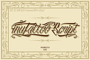 inuTattoo Script + Poster Vector, a Script Font by inumocca_type (Thumbnail 1 of 5)