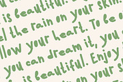 Lazy Ink handwritten font, a Font by MixedArt (Thumbnail 4 of 5)