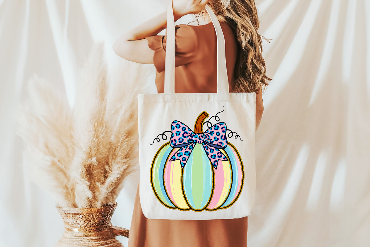 Brushstroke Coquette Pumpkin Fall PN, an Illustration by Libby Wishes (Photo 4 of 6)