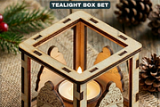Lantern Laser Cut, Wooden Candles, a Graphic by AtacanDigital (Thumbnail 5 of 5)