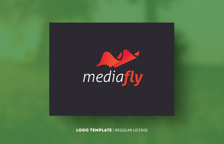 MediaFly-TemplateLogo | Branding & Logo Templates ~ Creative Market