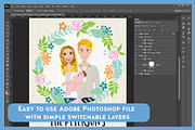 Family Portrait Creator, an Illustration by Lauren Lesley Studio (Thumbnail 5 of 8)