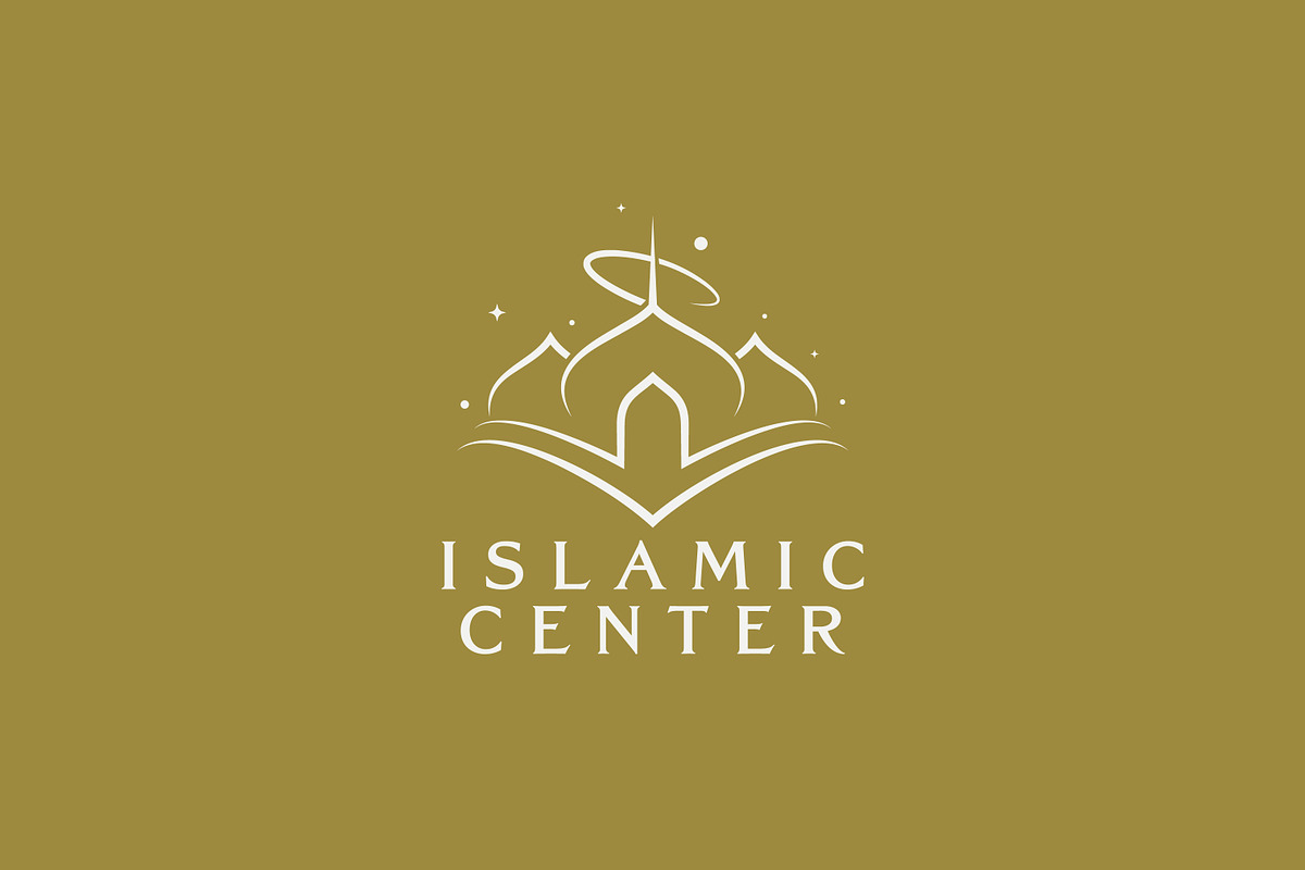 Logo Mosque Islamic Center Education, a Branding & Logo Template by Signatoro (Photo 3 of 3)