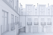 Loft Building Exterior, an Architecture 3D Model by 3DNUTS (Thumbnail 10 of 10)
