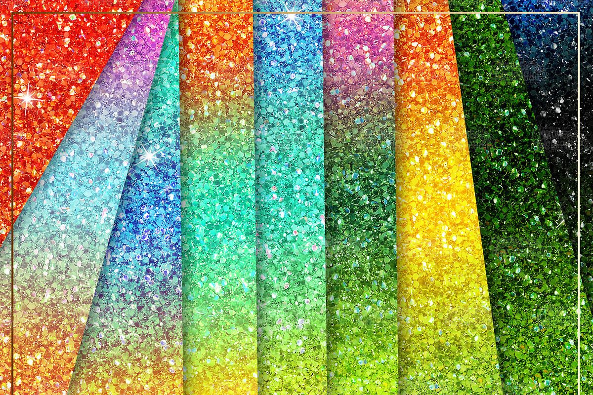 Ombre Seamless Glitter Bundle, a Texture Graphic by Gaynor Carradice Designs (Photo 5 of 6)