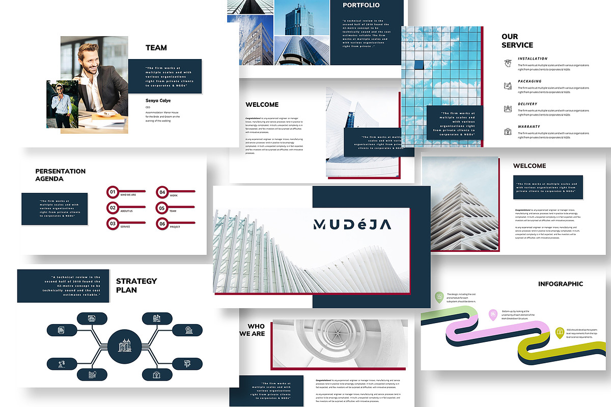 Mudeja Powerpoint Template, a Presentation Template by temphall (Photo 7 of 8)