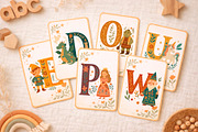 Folk Art: Fairy Tale Kids Alphabet, an Illustration by Astra Menta (Thumbnail 7 of 9)