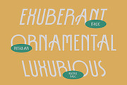 CS Amber – Art Deco Font, a Sans Serif Font by Craft Supply Co. (Thumbnail 3 of 8)