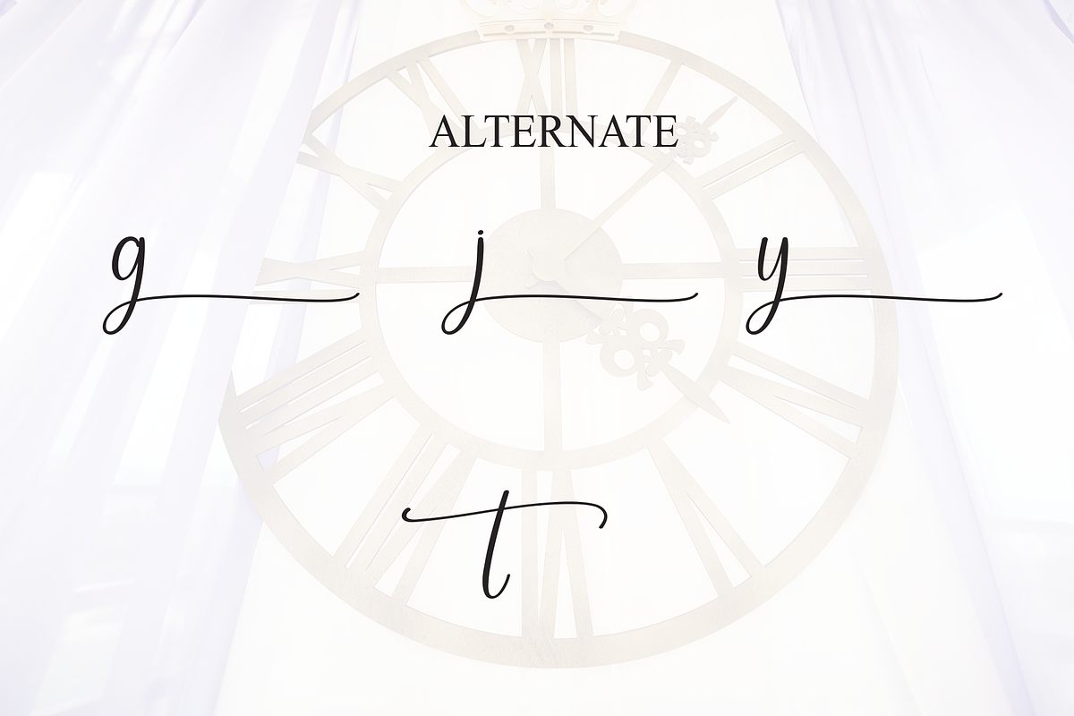 Royaltime | Script Font, a Handwritten Font by Scratchones (Photo 8 of 9)