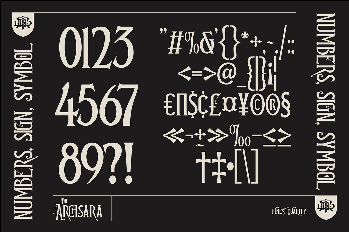 Archsara, a Serif Font by Burntilldead (Photo 11 of 12)