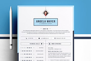 Resume/CV Bundle | 200+ for $29, a Resume Template by ResumeInventor (Thumbnail 40 of 207)