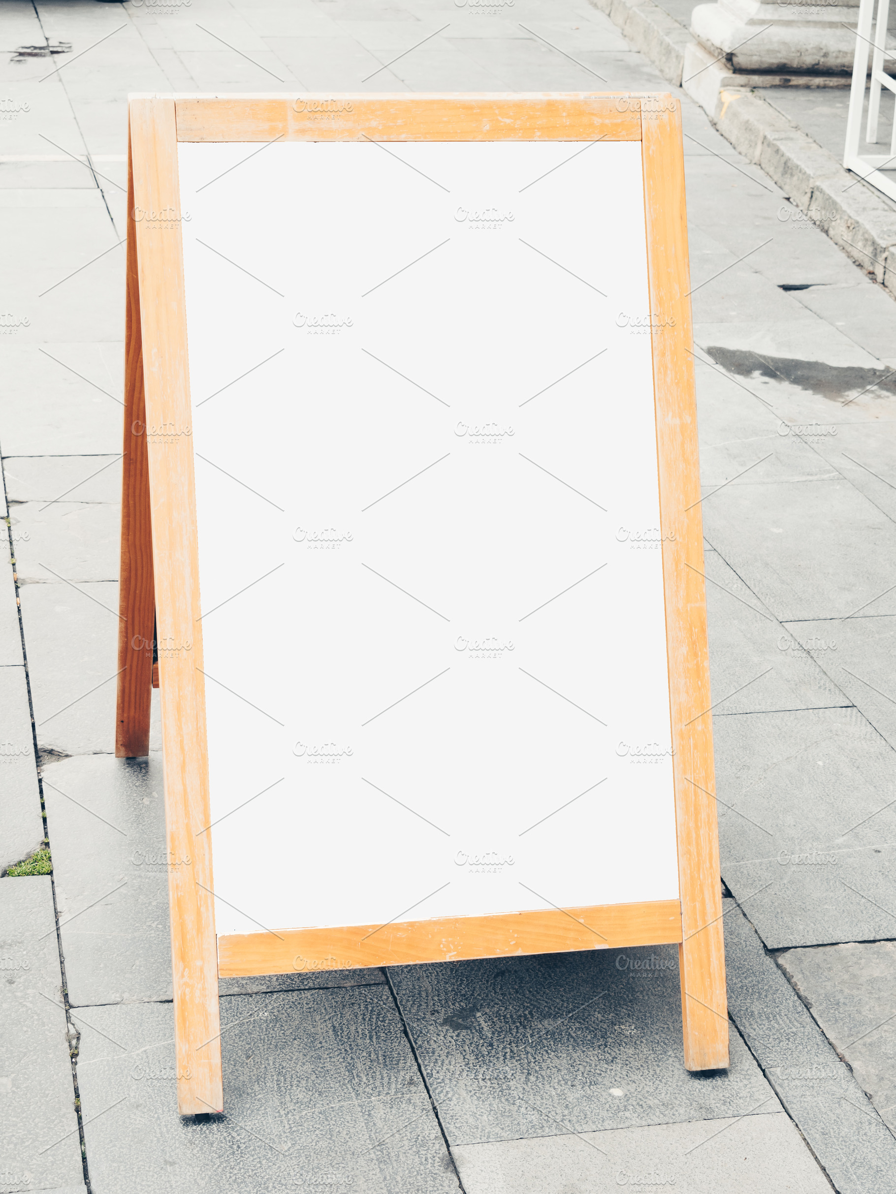Billboard containing marketing, announcement, and promotion, a Business Photo by Pabkov